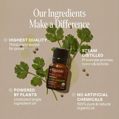 Organic Coriander Essential Oil