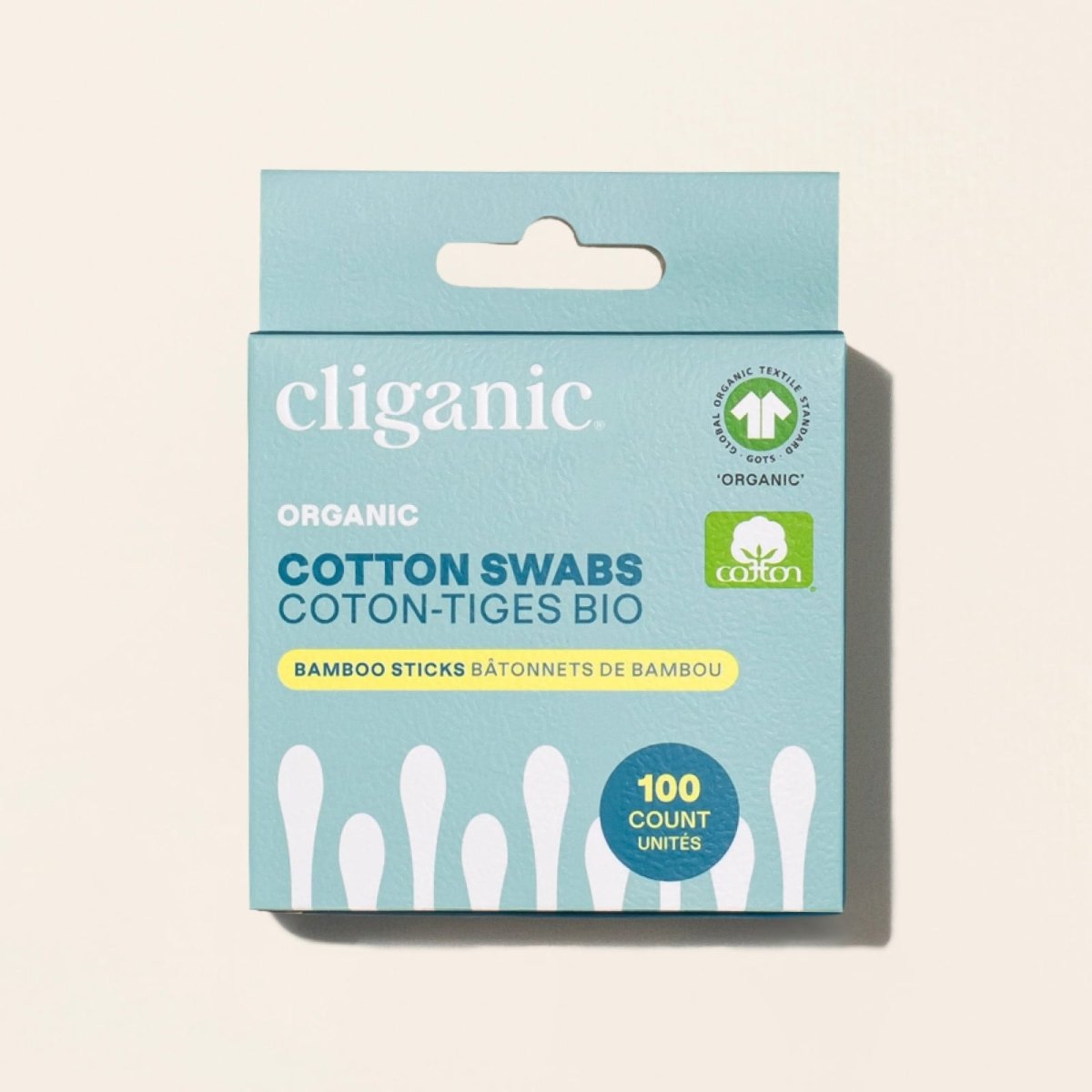 Organic Cotton Swabs - Bamboo