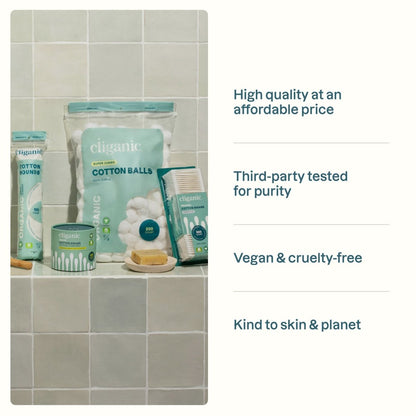 Organic Cotton Swabs - Bamboo
