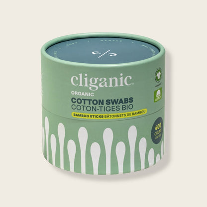 Organic Cotton Swabs - Bamboo