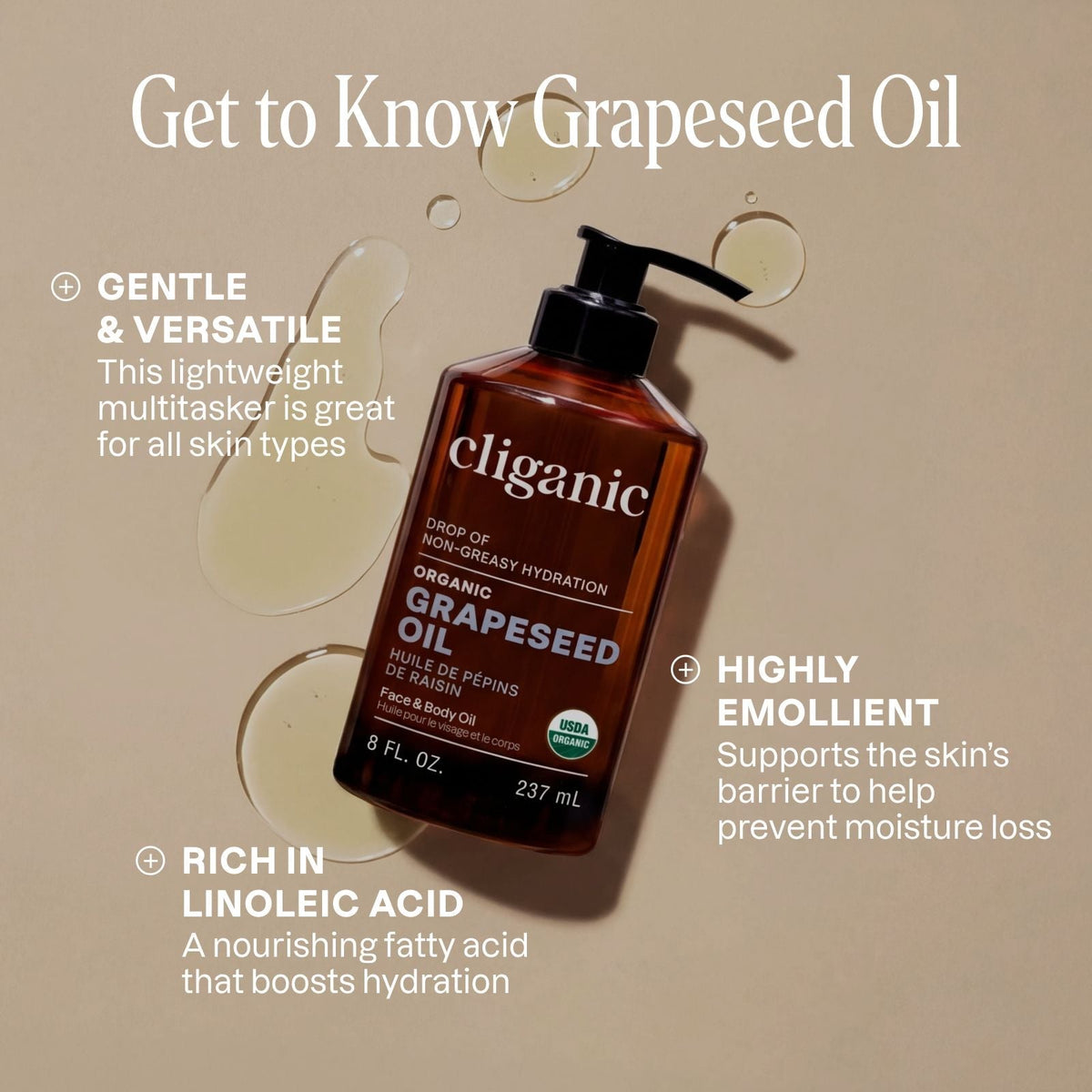 Organic Grapeseed Oil