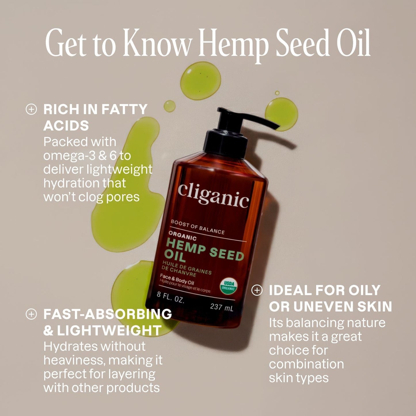 Organic Hemp Seed Oil