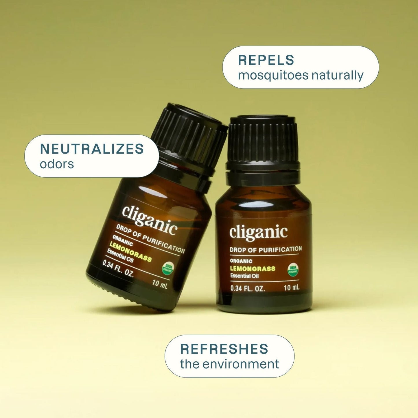 Organic Lemongrass Essential Oil