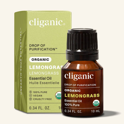Organic Lemongrass Essential Oil