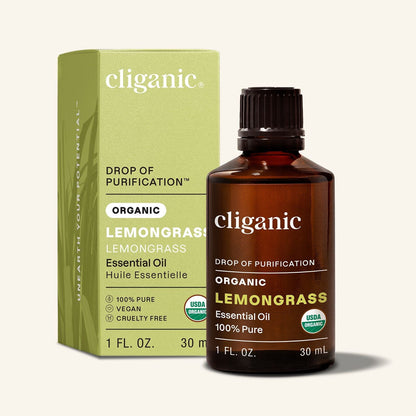 Organic Lemongrass Essential Oil