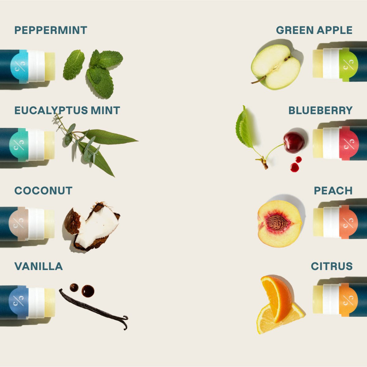 Organic Lip Balm Set - Fresh Picked