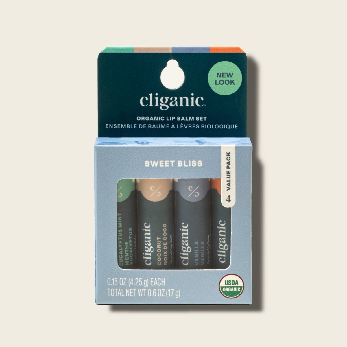Organic Lip Balm Set - Rainforest Fresh