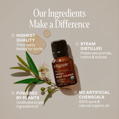 Organic May Chang Essential Oil