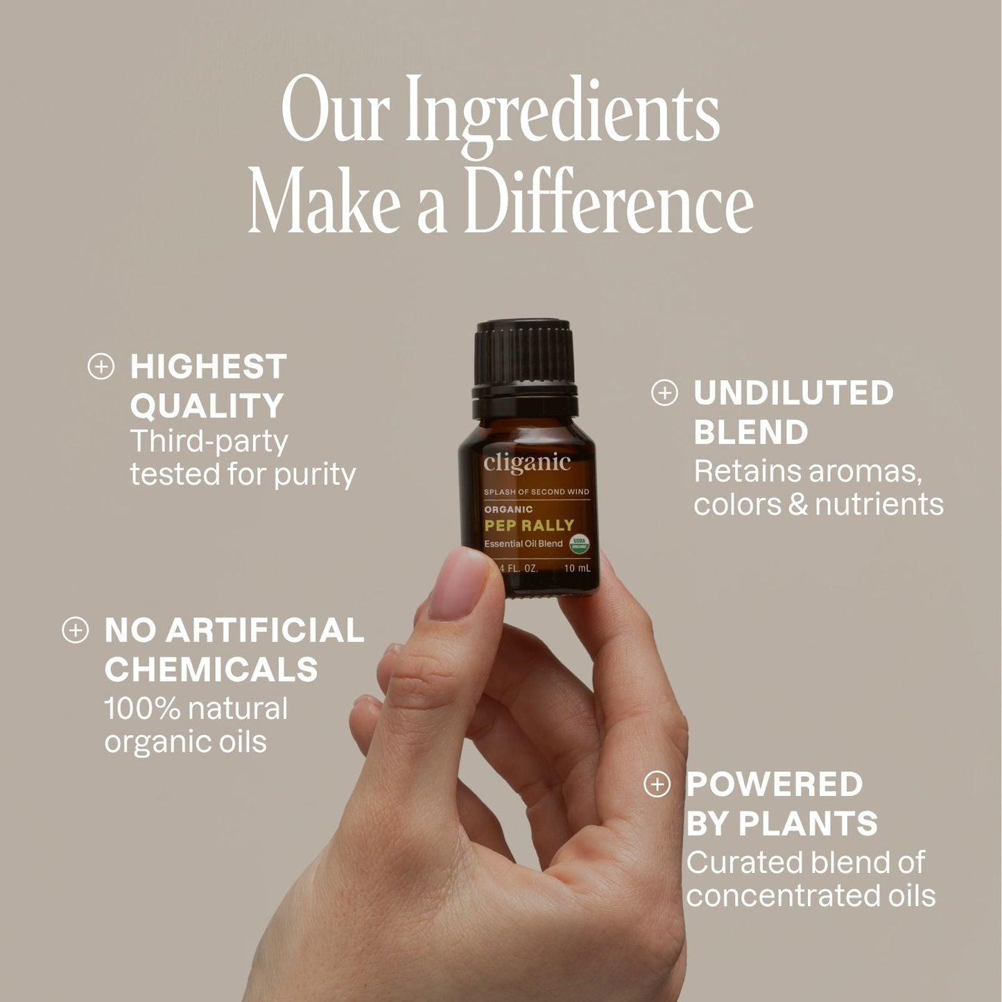 Organic Pep Rally Essential Oil Blend