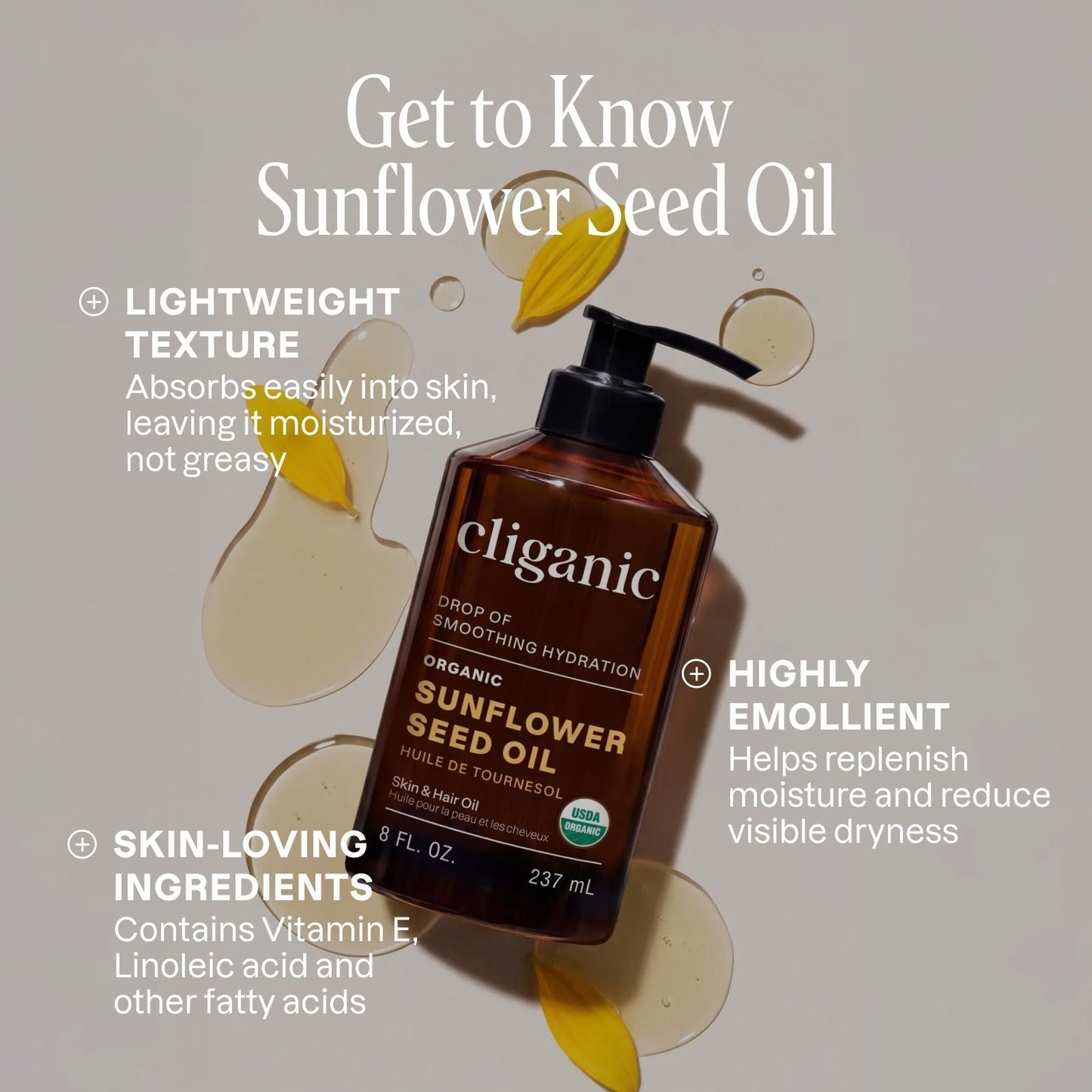 Organic Sunflower Seed Oil