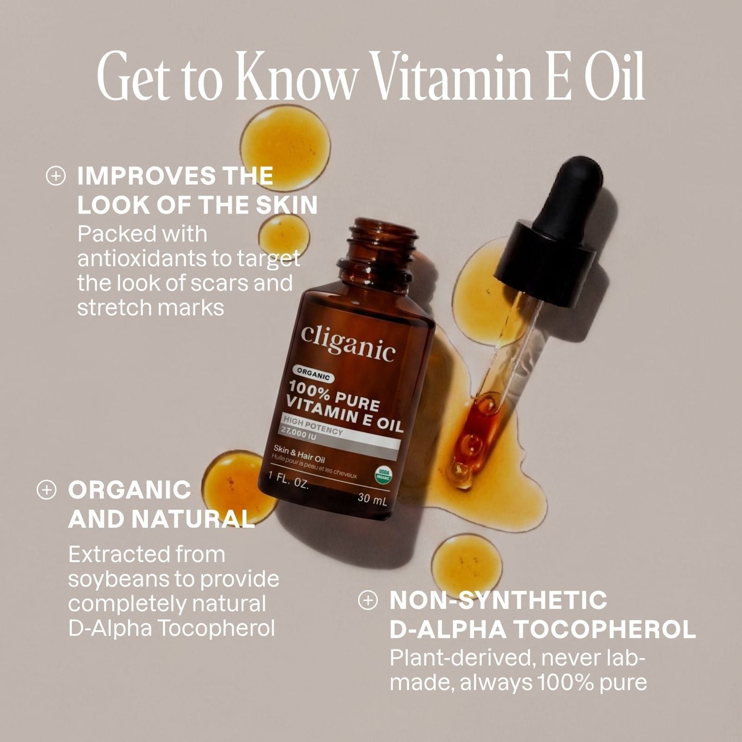 Organic Vitamin E Oil