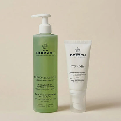 SPECIAL PACK FOR OILY SKIN AND ACNE | DERMO CLEANSER + STOP AKNEIK