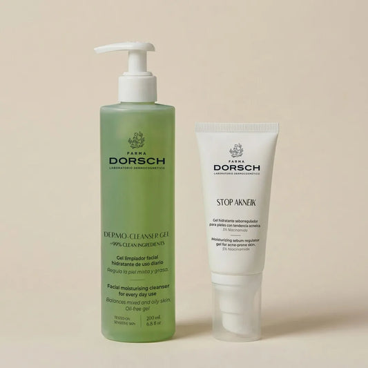 SPECIAL PACK FOR OILY SKIN AND ACNE | DERMO CLEANSER + STOP AKNEIK