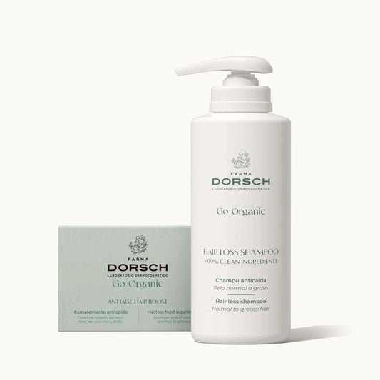 Pack Anticaída Capilar HAIR LOSS SHAMPOO + ANTIAGE HAIR BOOST