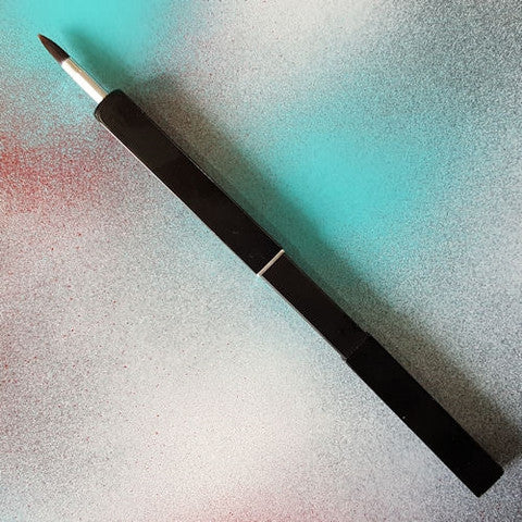 RETRACTABLE MATTE BLACK LIP BRUSH
