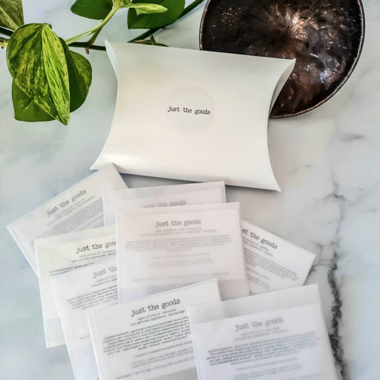 Just the Goods vegan perfume discovery set