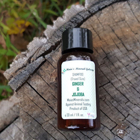 SHAMPOO - GINGER & JOJOBA (Travel Size)