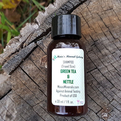 SHAMPOO - GREEN TEA & NETTLE (Travel Size)