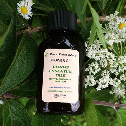 SHOWER GEL - CITRUS ESSENTIAL OIL (Travel Size)