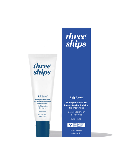 SoftServe Pomegranate + Shea Butter Barrier-Building Lip Treatment