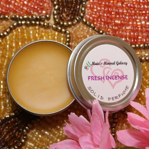 SOLID PERFUME - FRESH INCENSE