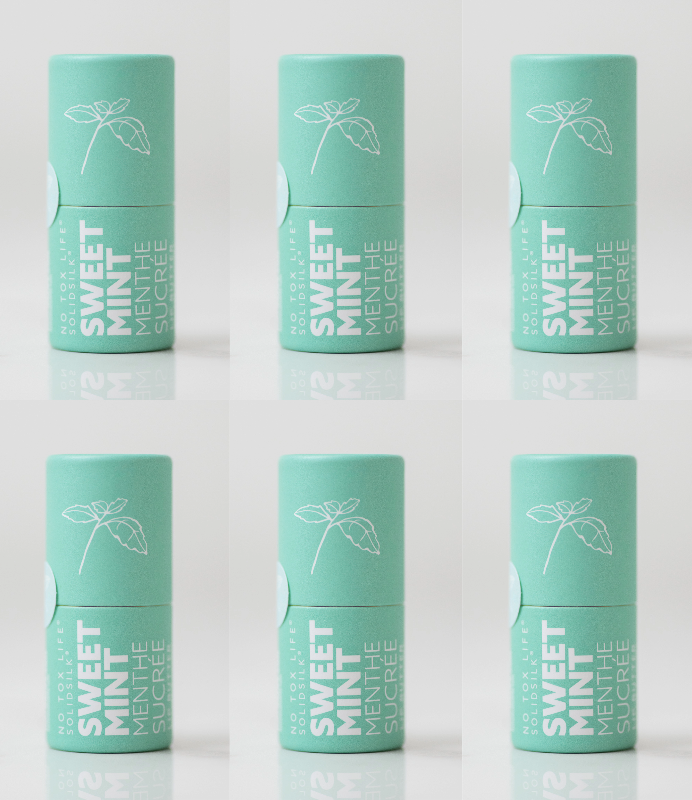 SOLIDSILK® Lip Butter - Sweet Mint - Pack of 6 - No Tox Life®