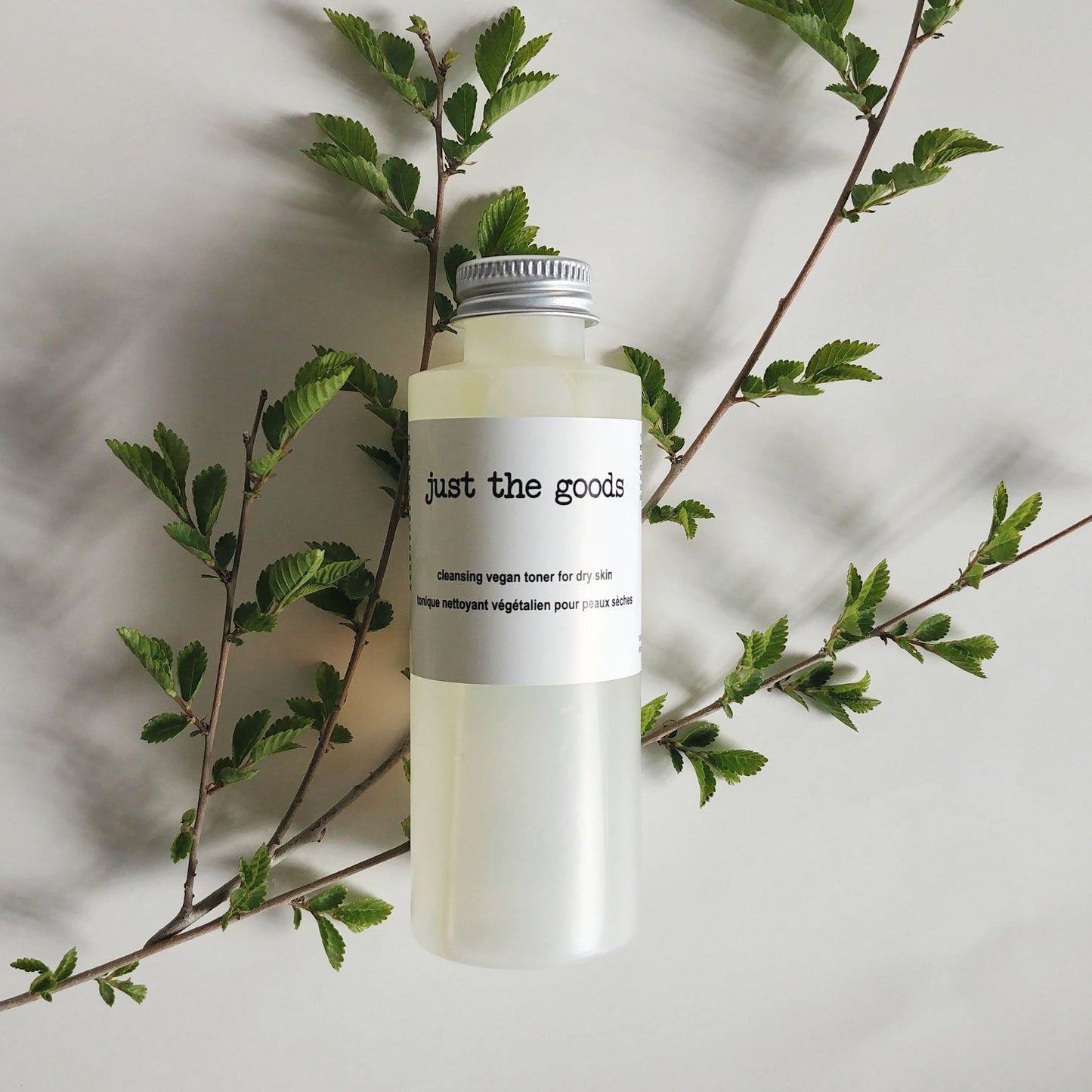 Just the Goods vegan facial toner for dry skin (alcohol-free)