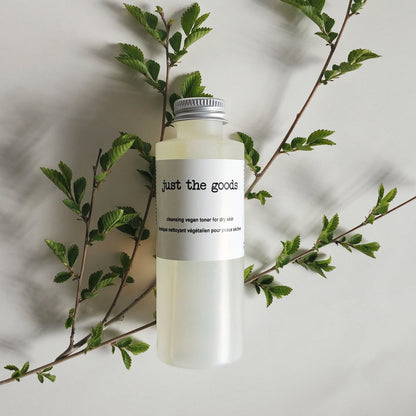 Just the Goods vegan facial toner for dry skin (alcohol-free)