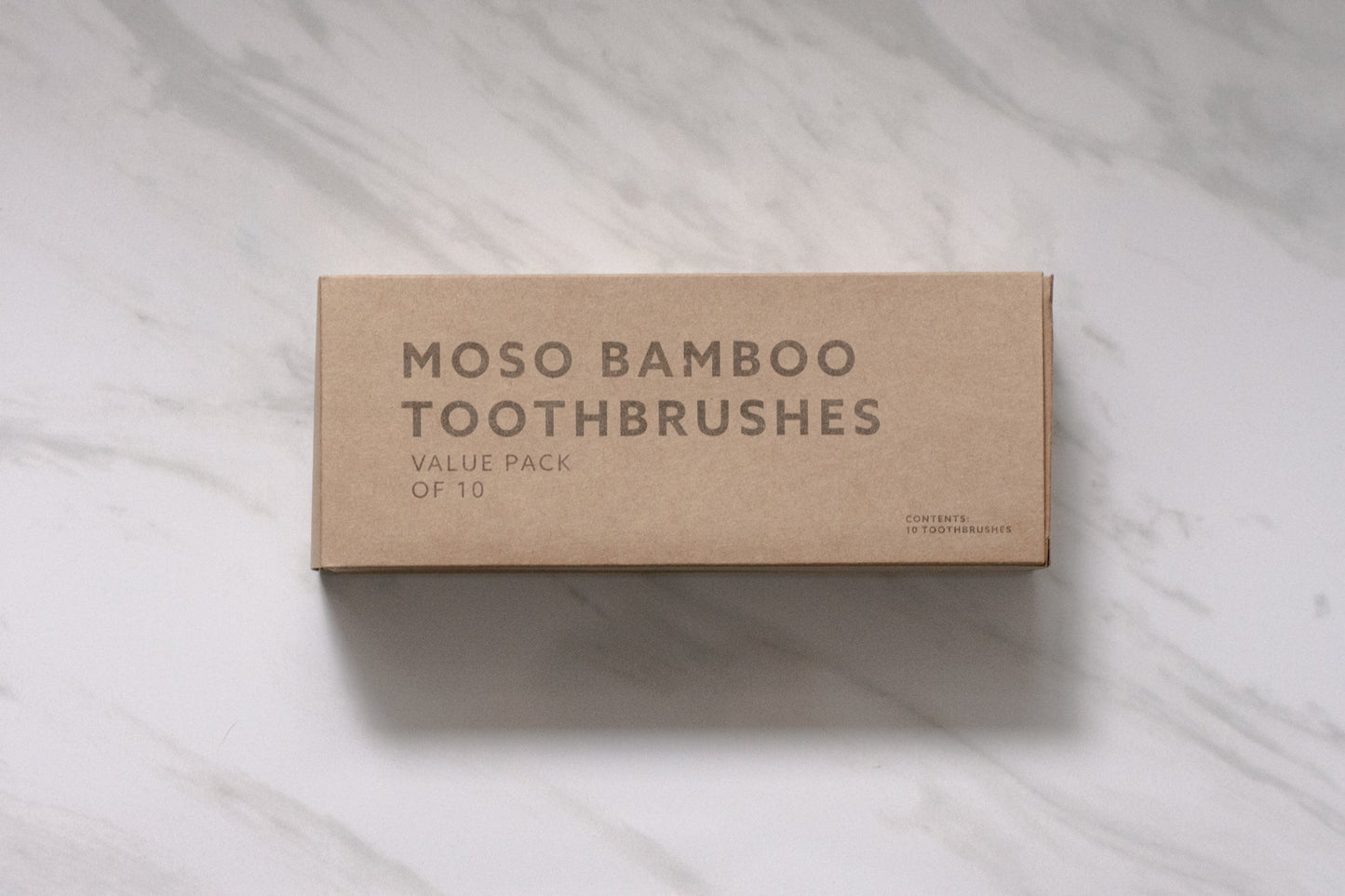 Moso Bamboo Toothbrush - Family Size - 10 Pack - No Tox Life®