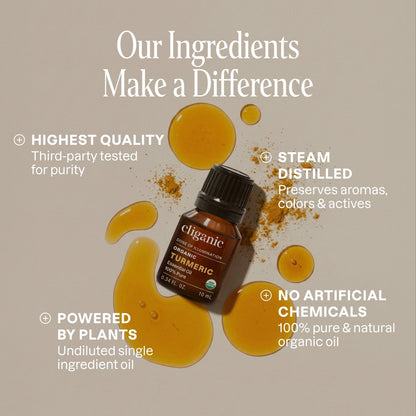 Organic Turmeric Essential Oil